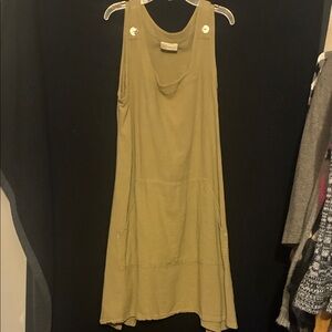 Tan Sleeveless Dress